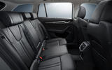 Skoda Octavia Estate 2020 road test review - rear seats