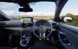 13 Toyota GR Yaris 2021 UK road test review dashboard