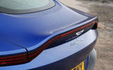 Aston Martin Vantage 2018 review lip spoiler