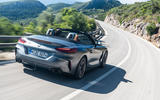 BMW Z4 2018 review - cornering rear