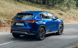 14 Lexus NX 2021 UK first drive review static rear