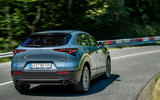 Mazda CX-30 2019 road test review - cornering rear