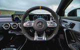 Mercedes-AMG A45 S 4Matic+ 2020 road test review - steering wheel
