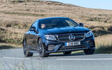 Mercedes-AMG E53 2018 review - cornering front