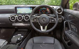 Mercedes-Benz A-Class 2018 road test review dashboard
