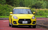 Suzuji Swift Sport Japan-spec review cornering front