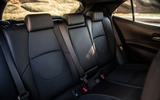 Toyota Corolla hybrid hatchback 2019 road test review - rear seats