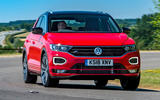 Volkswagen T-Roc 2019 road test review - cornering front