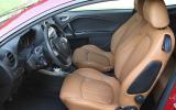 Alfa Romeo Mito front seats