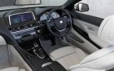 BMW 640i Convertible interior