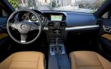 Mercedes-Benz E350 CGI coupe dashboard