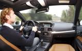 Driving the Mercedes-Benz E350 CGI coupe