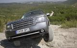 Range Rover off-roading