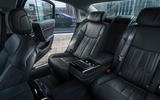 Audi A8 60 TFSIe 2020 road test review - rear seats