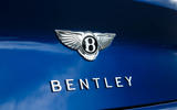 Bentley Continental GT 2018 Autocar road test review boot badge