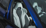 BMW M5 2018 review front seats