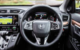 Honda CR-V 2018 road test review - steering wheel