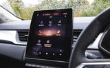 Renault Captur 2020 road test review - infotainment