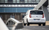 SKoda Citigo-e IV 2020 road test review - on the road rear
