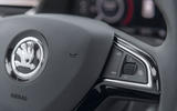 Skoda Kamiq 2019 road test review - steering wheel