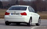 BMW 320d Efficient Dynamics rear cornering