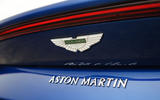 Aston Martin Vantage 2018 review rear badge