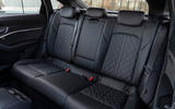 Audi E-tron Sportback 2020 road test review - rear seats