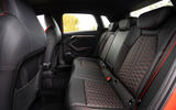 16 Audi RS3 2021 first drive review rear seats