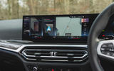 16 BMW i4 2022 road test review infotainment