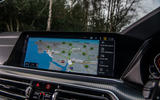 BMW X5 2018 road test review - satnav