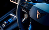 16 Cupra Formentor 2021 road test review steering wheel