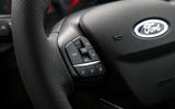 Ford Fiesta ST 2018 road test review steering wheel buttons