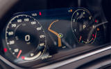 Jaguar F-Type 2020 road test review - instruments