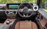 Mercedes-Benz G-Class 2019 road test review - dashboard