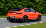 Porsche Cayenne Coupé 2019 review - action rear
