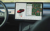 16 Tesla Model Y LHD UK first drive 2021 infotainment