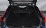 Volvo V90 T6 Recharge PHEV 2020 road test review - boot