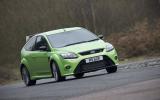 Ford Focus RS cornering