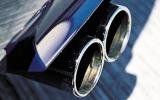 BMW M5 quad exhaust system