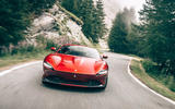 Ferrari Roma 2020 road test review - on the road nose
