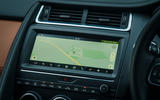 Jaguar E-Pace review sat-nav