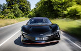 McLaren Speedtail 2020 UK first drive review - on the road nose