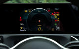 Mercedes-Benz A-Class 2018 road test review instrument cluster g meter