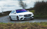 17 mercedes s class s500 2020 lhd uk first drive review on road front