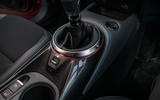 Nissan Juke 2020 road test review - gearstick