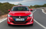 Peugeot 208 2020 road test review - on the road nose
