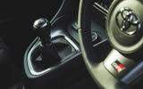 17 Toyota GR Yaris 2021 UK road test review gearstick