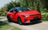 17 Xpeng P5 2021 first drive review on road front