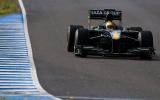 Lotus F1 returns; Vettel fastest