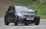 Ford Focus RS500 cornering